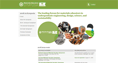 Desktop Screenshot of materialseducation.com