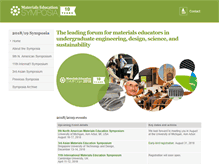 Tablet Screenshot of materialseducation.com